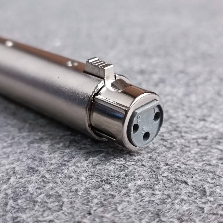 LIDGE YM-069A ปลั๊ก XLR ออก แจ็ค XLR ผู้-เมีย แจ็คทด หัวแปลงCANNONผู้ออกเมีย หัวทด YM069A YM 069A เอไอ-ไพศาล