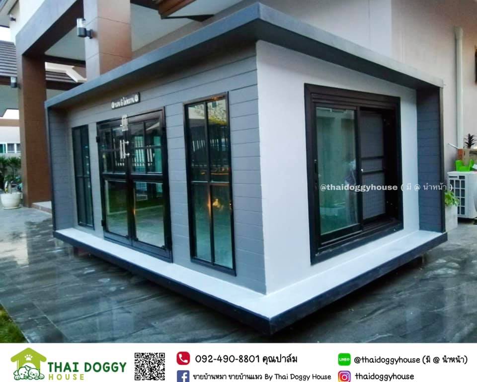 บ้านหมา บ้านแมว แบบติดแอร์