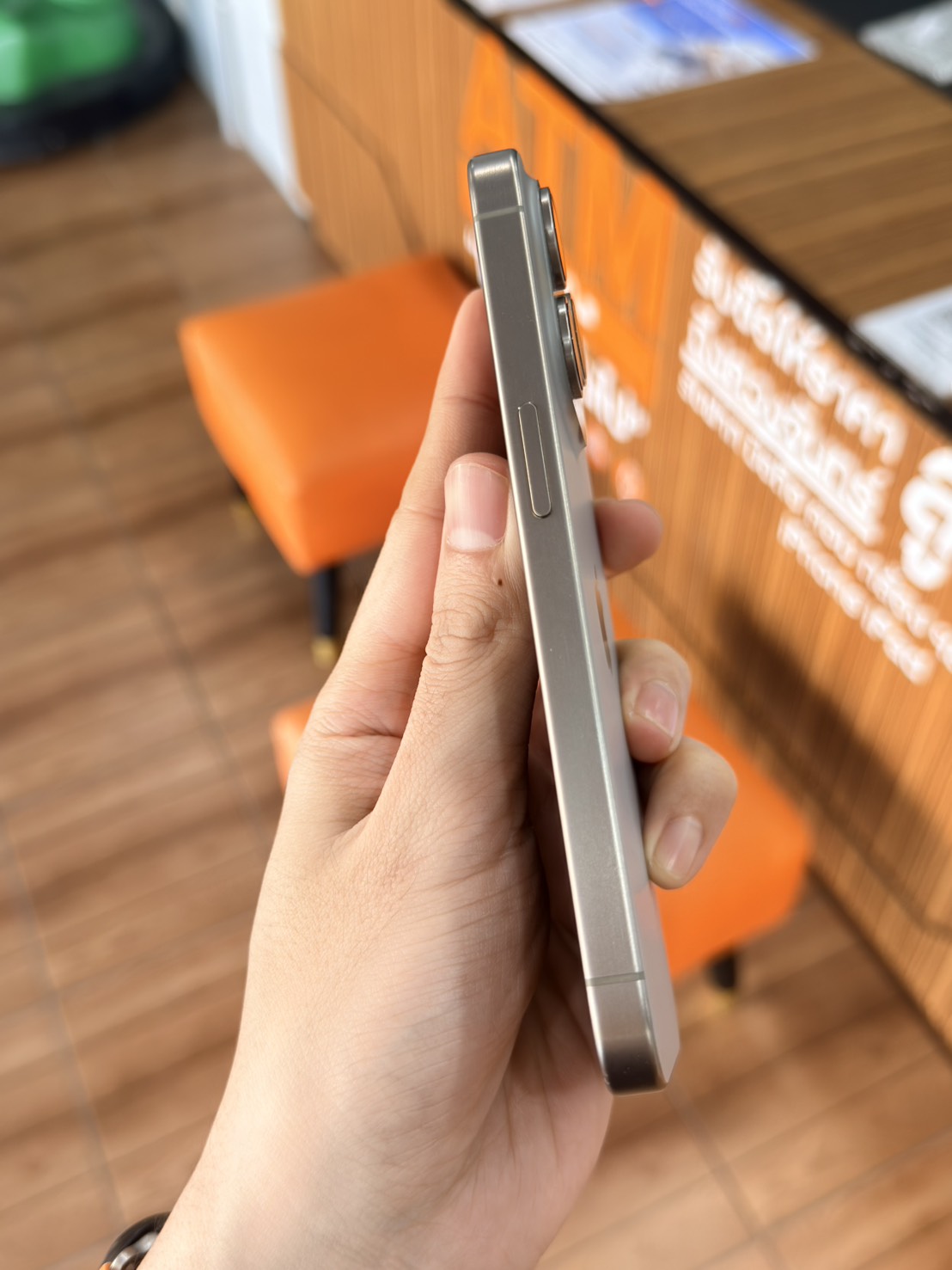 🧸 iPhone 15 Pro 256GB Natural Titanium 🧸 🤩 i15P❕️#ศูนย์แท้ สภาพดี ราคาคุ้ม 🤳