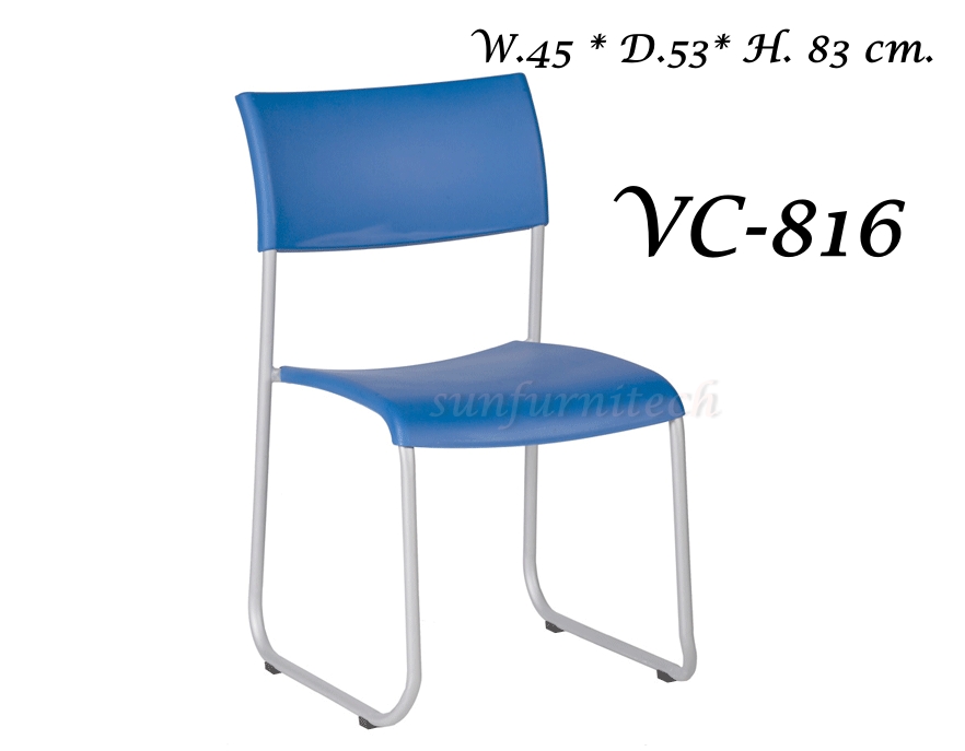 เก้าอี้พลาสติกพีพี, เก้าอี้แฟชั่น, เก้าอี้โมเดิร์น, เก้าอี้โรงหาร, เก้าอี้ร้านอาหาร ดีทเว็ลฟ์ รุ่น VC-817