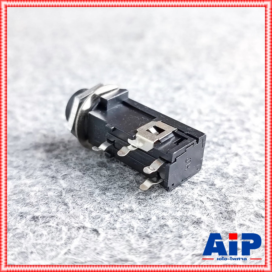 แจ็คไมค์ST ติดแท่นแบบปิด ตัวยาว 912MS01 แจ็คไมค์สเตอริโอตัวเมีย แจ็คไมค์ติดแท่น เอไอ-ไพศาล