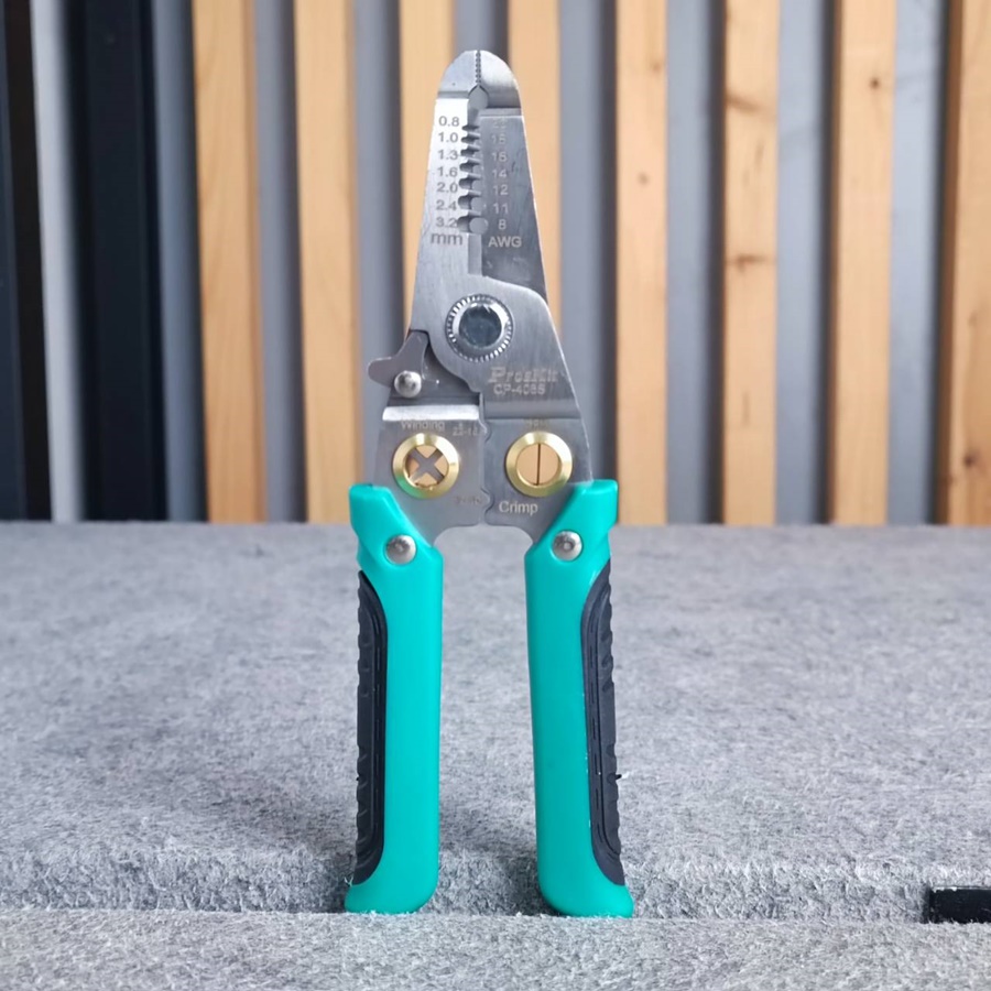 PRO'S KIT CP-406S คีมปอกสายไฟ 6in1 คีม คีมปอกสายไฟอเนกประสงค์ CP406S CP 406S เอไอ-ไพศาล