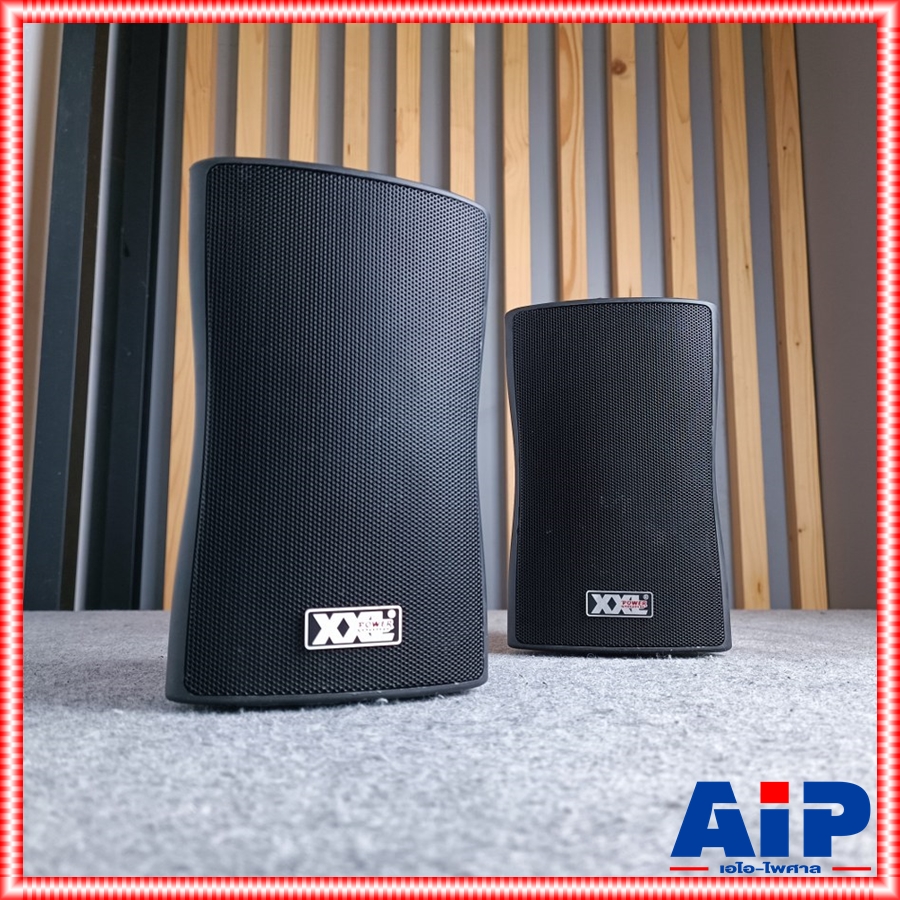 ลดล้างสต็อค XXL F-4 ลำโพงแขวน สีดำ ลำโพงติดผนัง ขนาด 4 นิ้ว พร้อมขาแขวน F 4 F4 เอไอ-ไพศาล