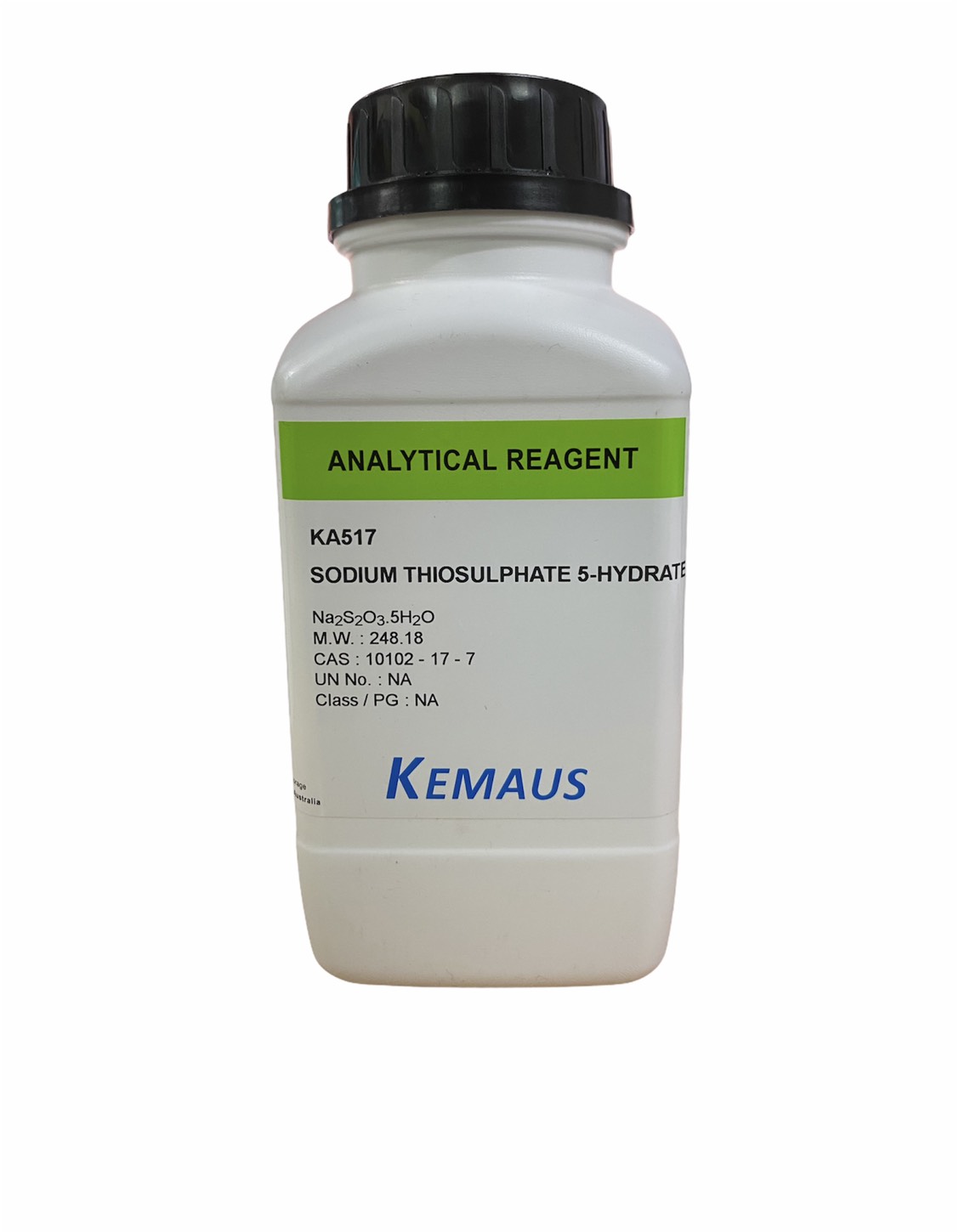 Sodium Thiosulfate AR, grade 500 g