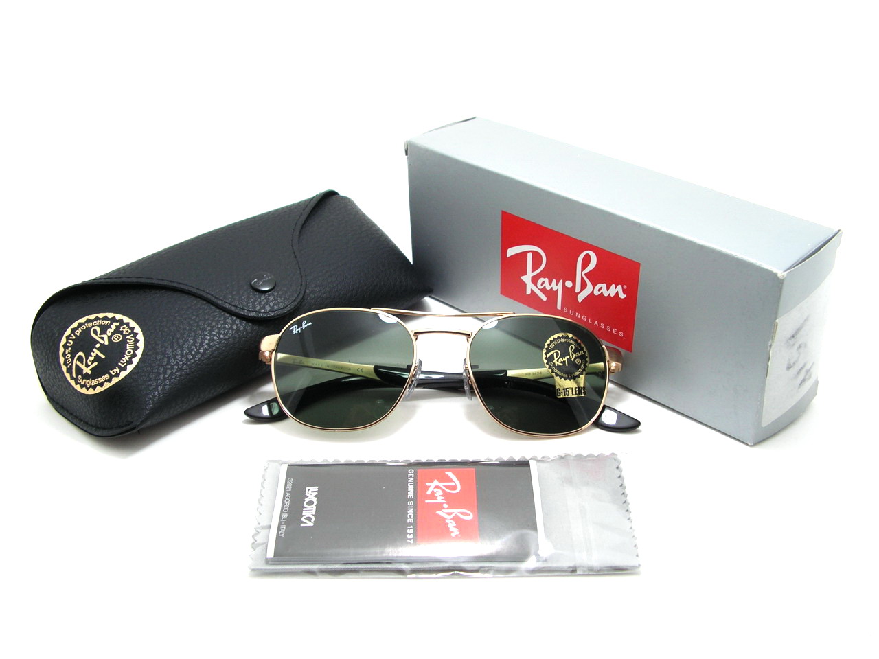หมดแล้วค่ะ+++แว่นกันแดด Rayban 3424 ฮิตและเท่ห์แน่นอนค่ะ ของแท้100%และถูกสุดๆ ส่งตรงจากUS.ค่ะ