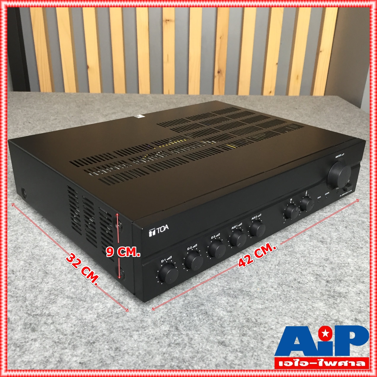 TOA A-2120H AMPLIFIER เครื่องขยายเสียง A 2120H A2120H AMP amp แอมป์ แอมป์TOA เครื่องเสียง เอไอ-ไพศาล