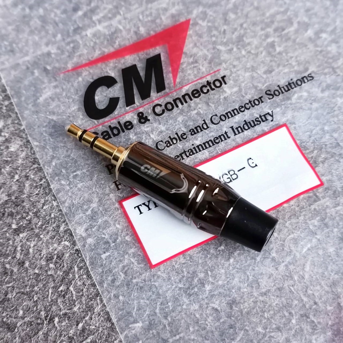 P.TR-ST CMP3XGB-G ท้ายใหญ่ แจ็คสเตอริโอ3.5mm P.TR-STตัวผู้ มินิโฟนคอนเนเตอร์ เอไอ-ไพศาล