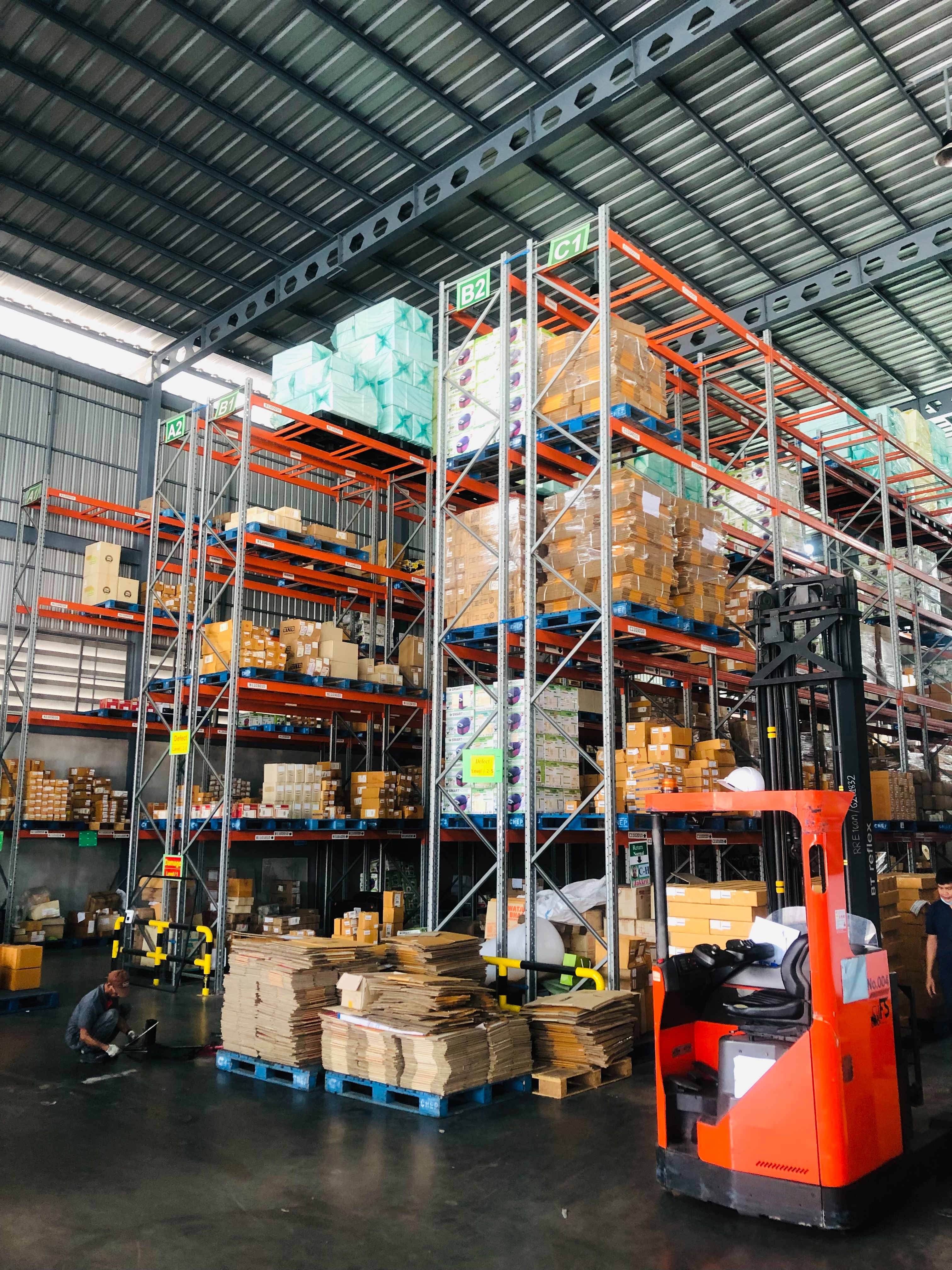 ซื้อ-ขายชั้นวางสินค้ามือ1-2 ราคาถูกและอะไหล่แร็คส์