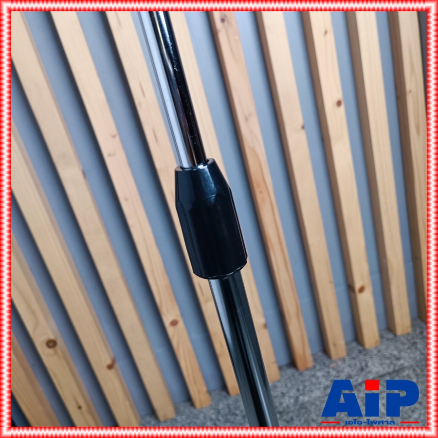 SUPER ขาตั้งไมค์ตรง ขาตั้งไมค์ตั้งพื้น ขาตั้งไมค์ ไม่มีรวมคอสวมไมค์ ขาไมค์ตั้งพื้น ขาไมค์เหล็ก ชุปโครเมียม ขาตั้งไมค์