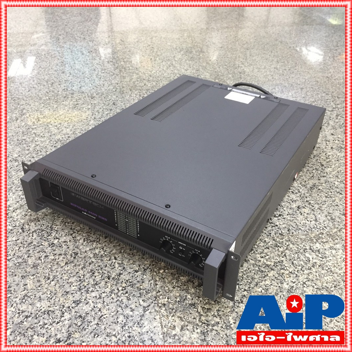 WARTECH 2400RMS POWER 42kg เครื่องขยายเสียง Power Amplifier WARTECH Bipolar 2400 RMS เพาเวอร์แอมป์ เอไอ-ไพศาล