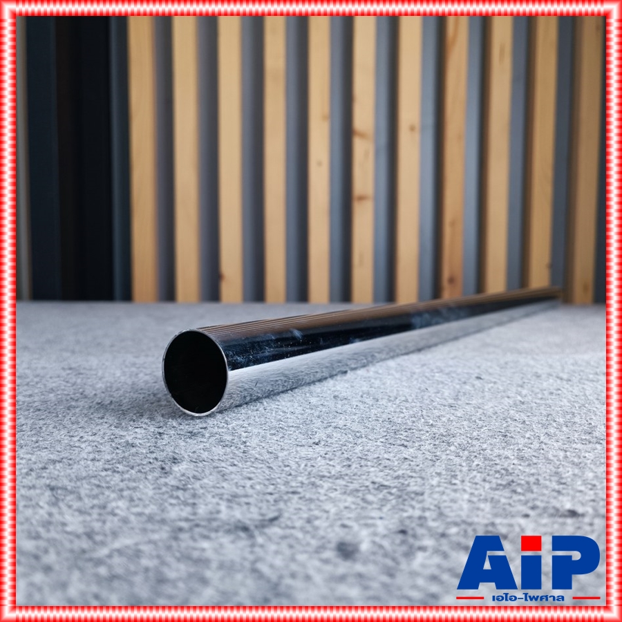 1ท่อน NTS T-85 ท่อเหล็ก 35mm ยาว85เซนติเมตร โครเมียม ท่อสวมบนตู้ลำโพง ขาท่อตั้งบนตู้ลำโพง เอ็นทีเอส T85 T 85 เอไอ-ไพศาล