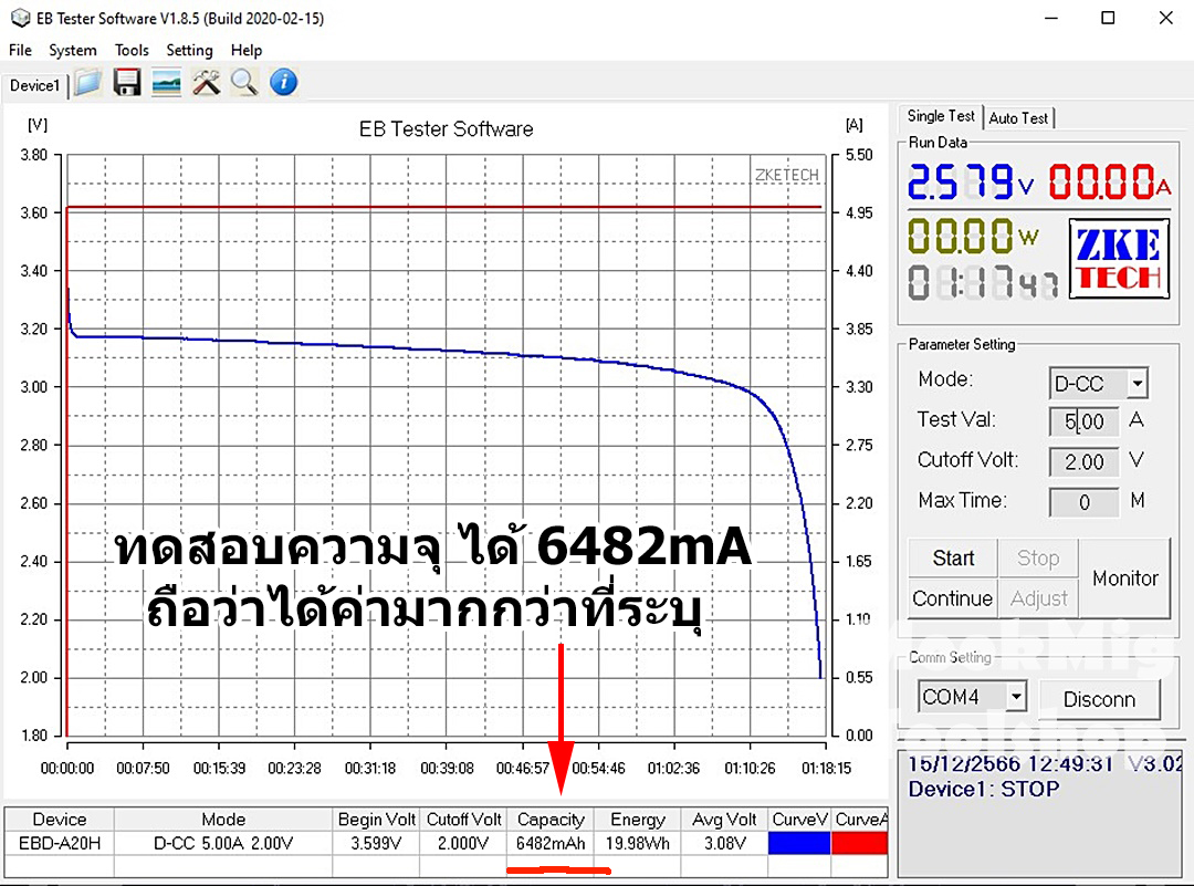 แบตฟอสเฟต 3.2V Lifepo4 32700 6Ah สีฟ้า (มีผลเทส) 3C แบต lithium phosphate เหมาะทำโคมไฟโซล่าเซล แหล่งพลังงานขนาดเล็ก