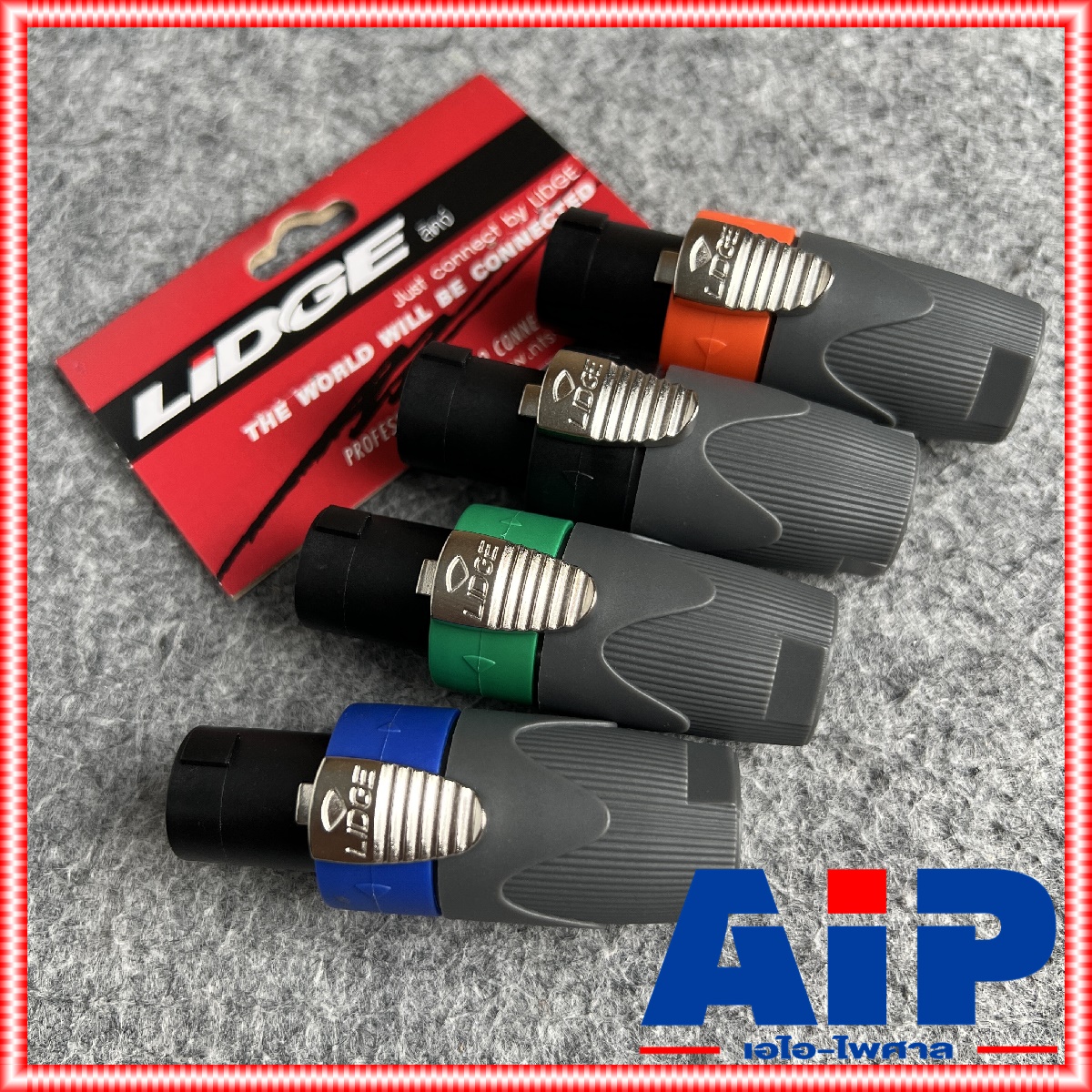มี4สีให้เลือก LIDGE YM122A SPEAKON ปลั๊กลำโพง หัวspeakon YM122 YM 122 YM-122 สเปคคอน สเปคค่อนลำโพง สเปคค่อน speakon YM-122A YM 122 A YM 122A