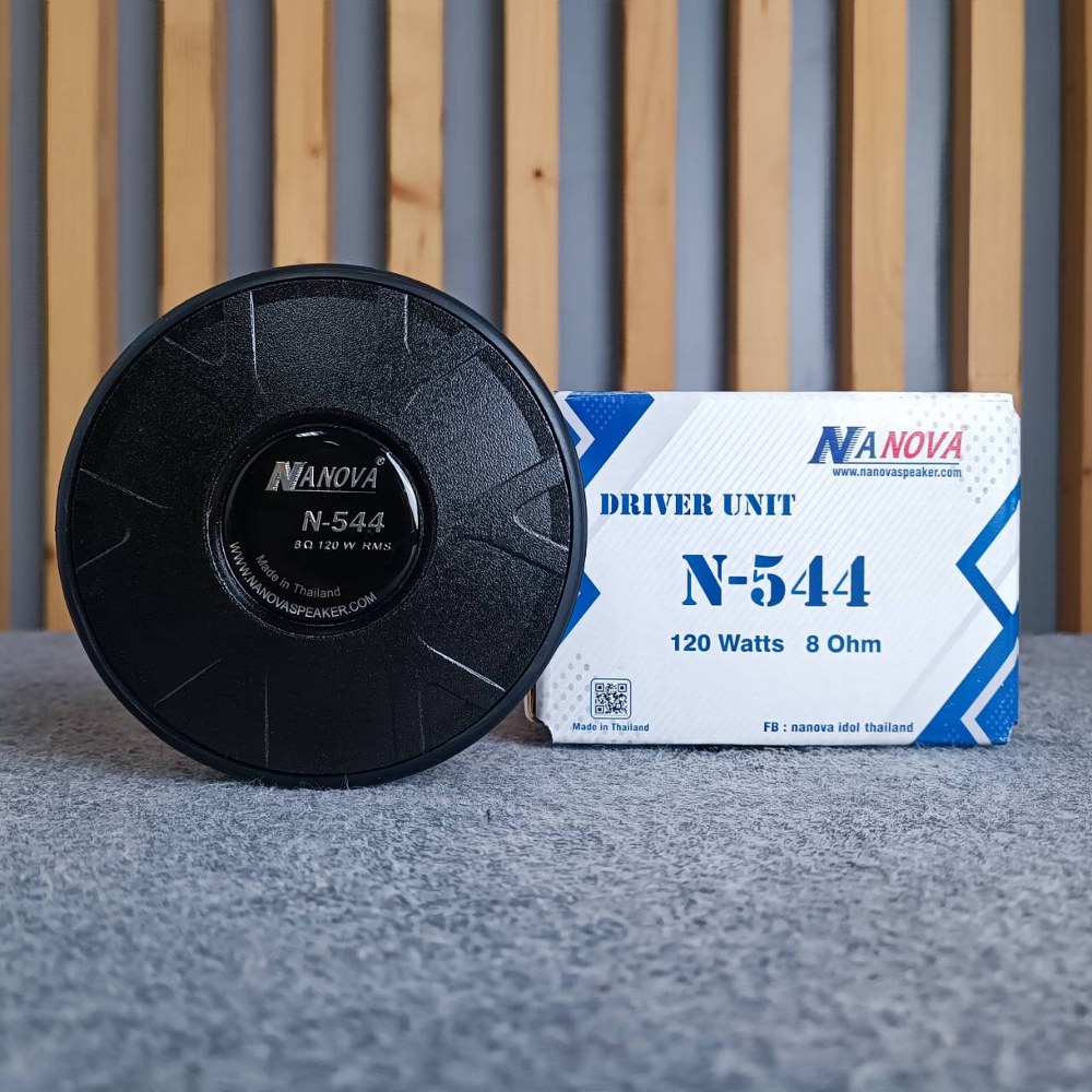 NANOVA N-544 ยูนิต120วัตต์ ไดรเวอร์ยูนิต 120Watt 8 Ohm ยูนิตฮอร์น แบบขันเกลียว นาโนวา N 544 N544 เอไอ-ไพศาล