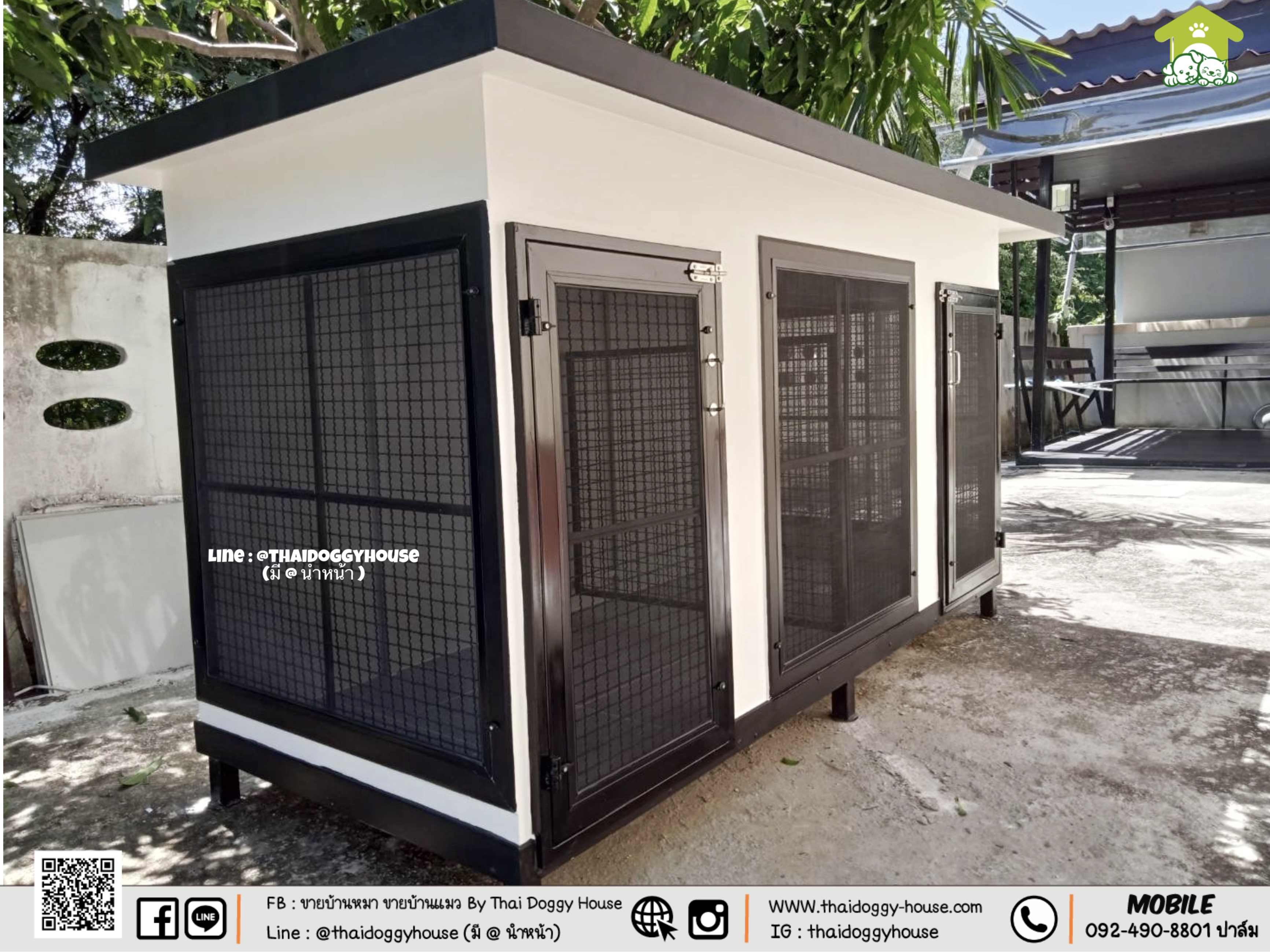 บ้านหมา บ้านแมว " 𝐁𝐎𝐗 𝐒𝐓𝐘𝐋𝐄 𝐁𝐘 𝐓𝐇𝐀𝐈 𝐃𝐎𝐆𝐆𝐘 𝐇𝐎𝐔𝐒𝐄 " &#x