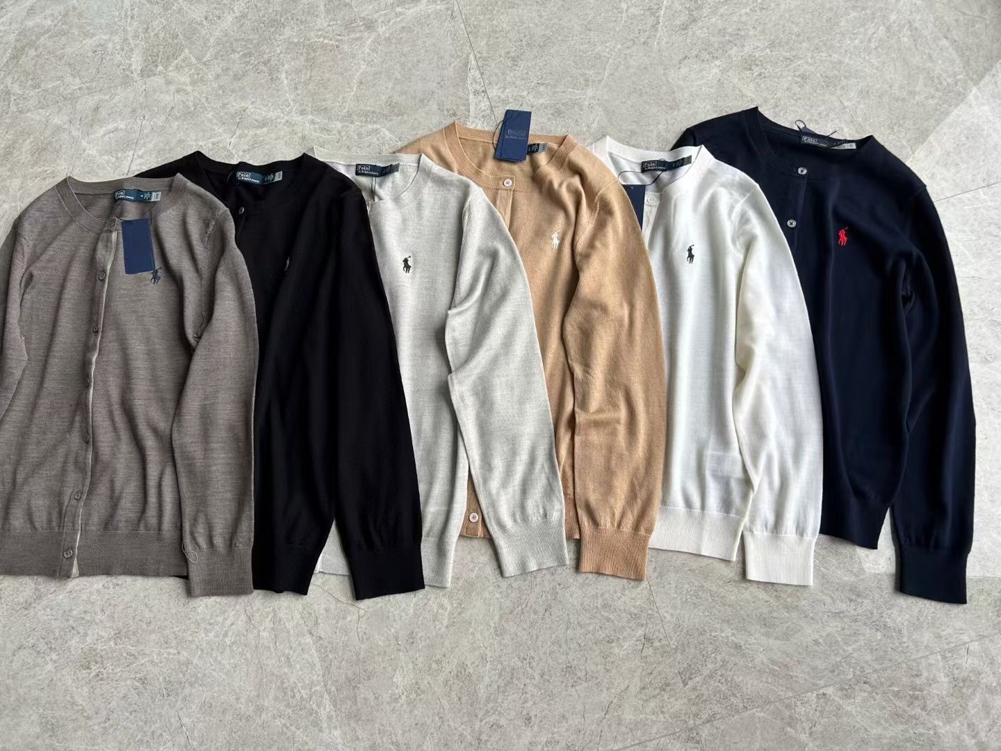 **do** เสื้อคาดิแกนบาง Ralph Lauren ผู้หญิง มี 6 สี ใส่ได้ตลอดปี สินค้าใหม่ ของแท้