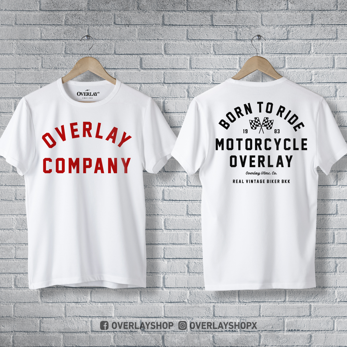 OVERLAY CO TEE