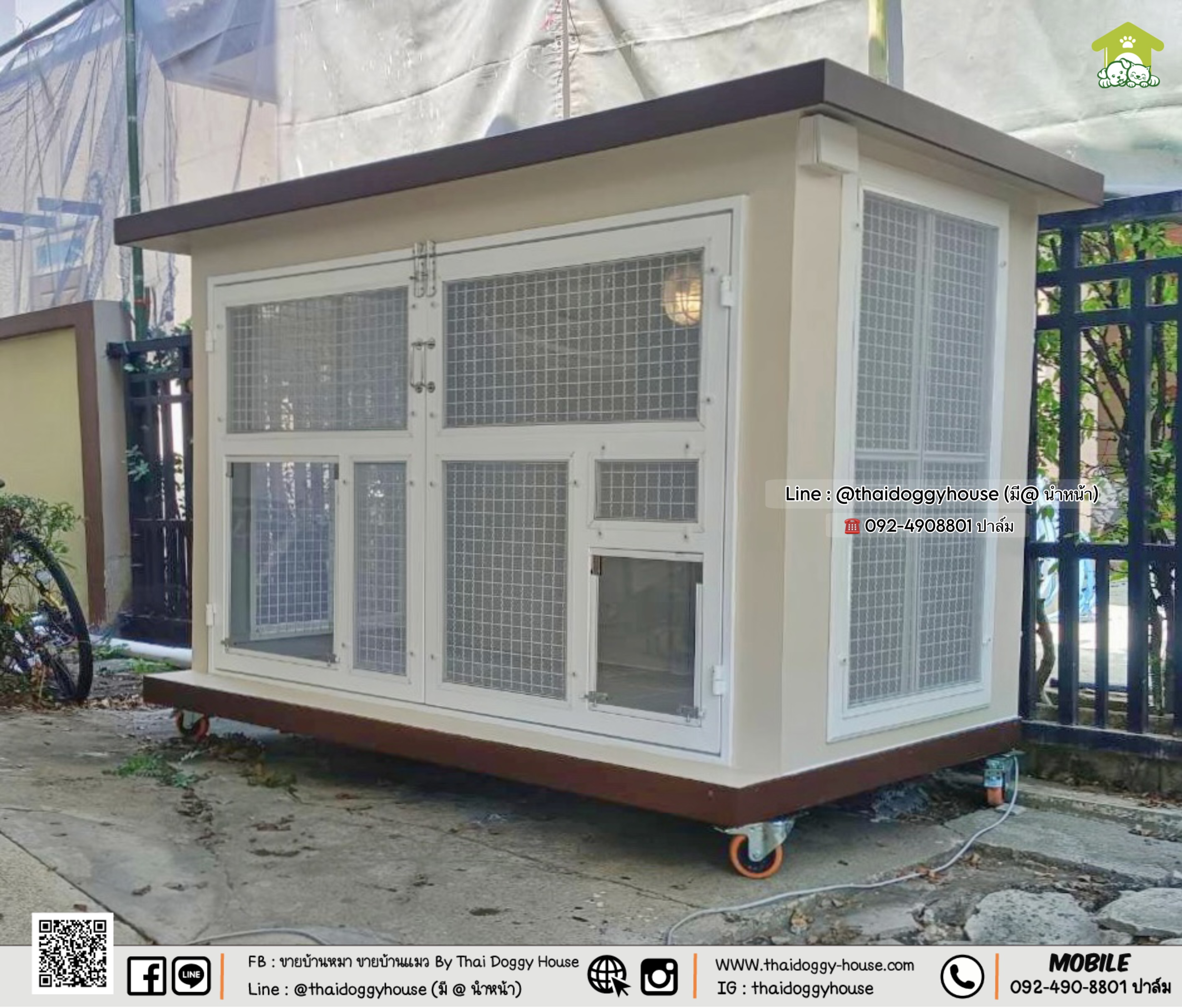 🏡 บ้านหมา บ้านแมว " 𝐁𝐎𝐗 𝐒𝐓𝐘𝐋𝐄 𝐁𝐘 𝐓𝐇𝐀𝐈 𝐃𝐎𝐆𝐆𝐘 𝐇𝐎𝐔𝐒𝐄