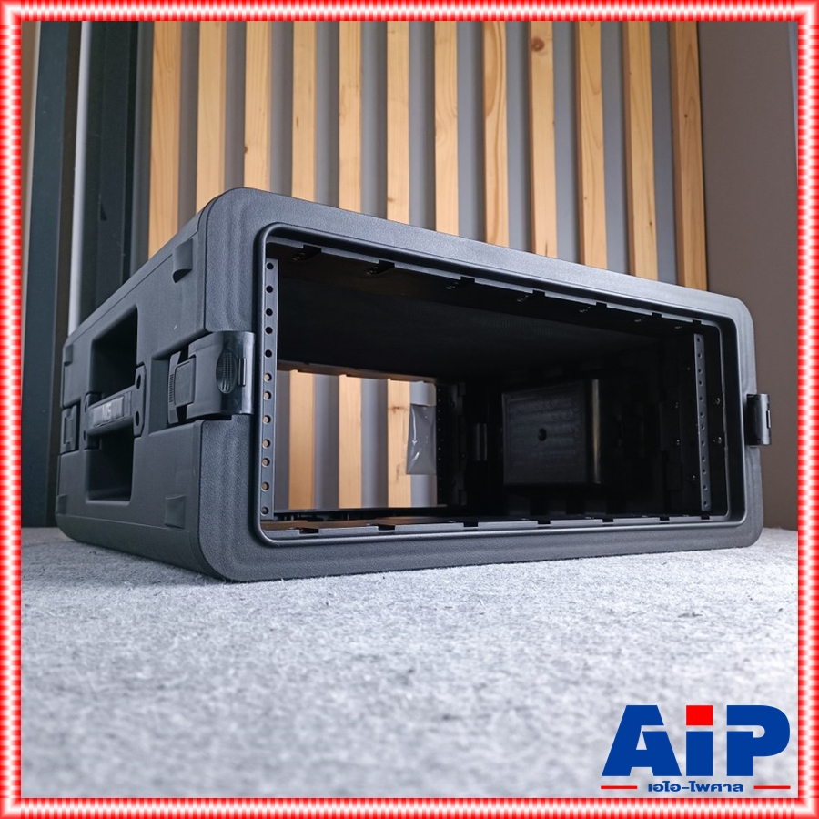 NTS PP-4U RACK ลึก20นิ้ว แร็คพลาสติก Polypropylene (PP) พลาสติกหล่ออย่างดี เอ็นทีเอส แร็คใส่อุปกรณ์ แร็คพีพี PP 4 U PP4U เอไอ-ไพศาล