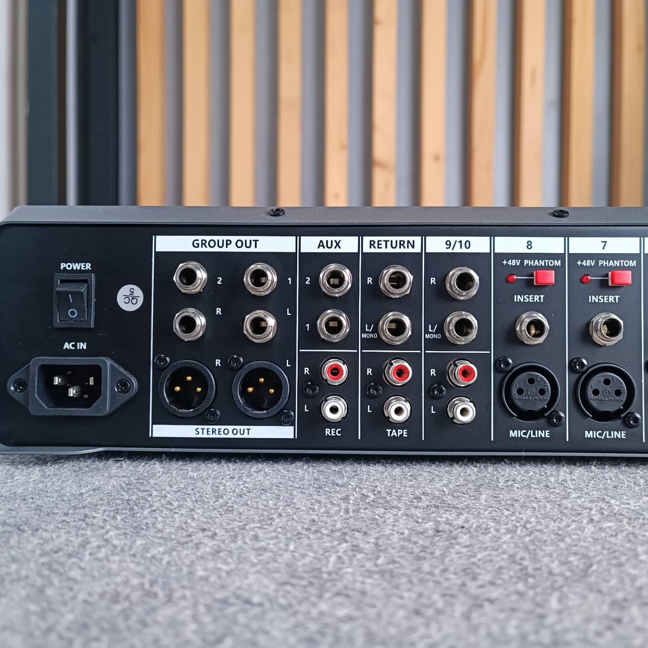 PROEUROTECH TMB-12FX MIXER มิกเซอร์ เอฟเฟคแท้ เครื่องปรับแต่งเสียง โปร ยูโรเทค TMB-12FX TMB-12FX เอไอ-ไพศาล