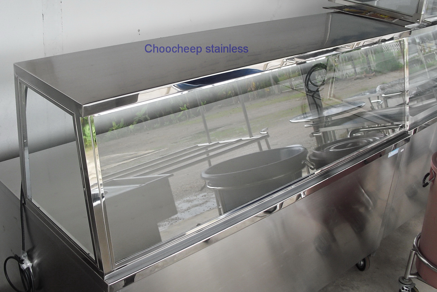 ตู้ครอบข้าวแกง-อาหาร สเตนเลส