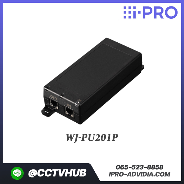 Acessory รุ่น WJ-PU201P 60W PoE Camera Power Unit