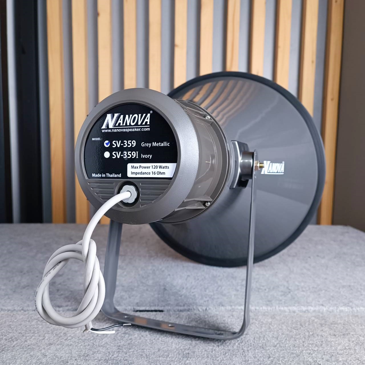 *ส่งกล่องละ1ปาก* NANOVA SV-359 สีเทา ปากฮอร์น15นิ้ว พร้อมยูนิต ปากฮอร์น พร้อมยูนิต ลำโพงฮอร์น ปากฮอร์น+ยูนิต รุ่น SV 359 SV359 เอไอ- ไพศาล