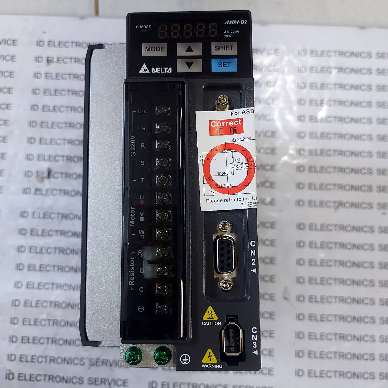 ASD-B2-1021-B SERVO DRIVE "DELTA"
