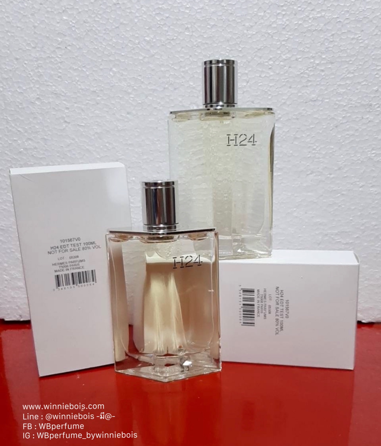 น้ำหอม แท้100% H24 Hermes for men EDT 100ml