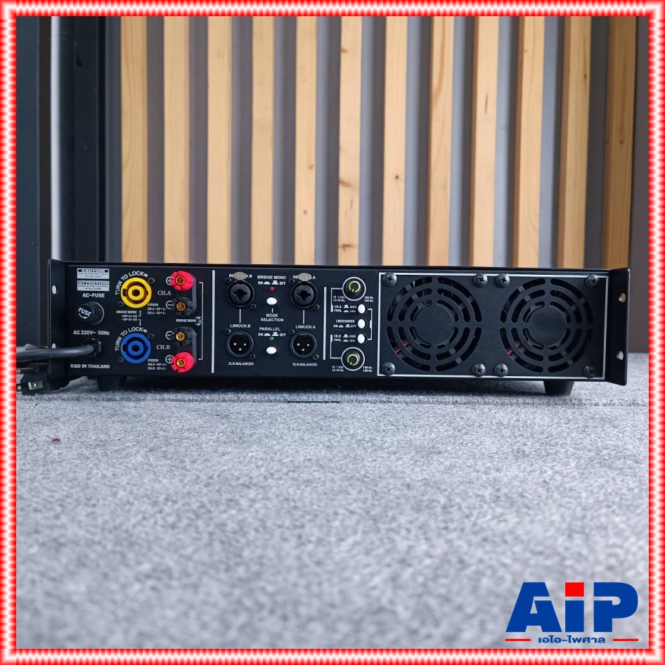 COMSON PA-800 poweramp เพาเวอร์แอมป์ แอมป์ เครื่องขยายเสียง หม้อแปลง มีครอสแยกซับเบส Power Amplifier COMSON รุ่น PA 800 PA800 เอไอ-ไพศาล