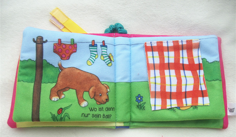 CH156 หนังสือผ้าสัตว์ สอนภาษาอังกฤษ เล่มละ. (ของหมด)