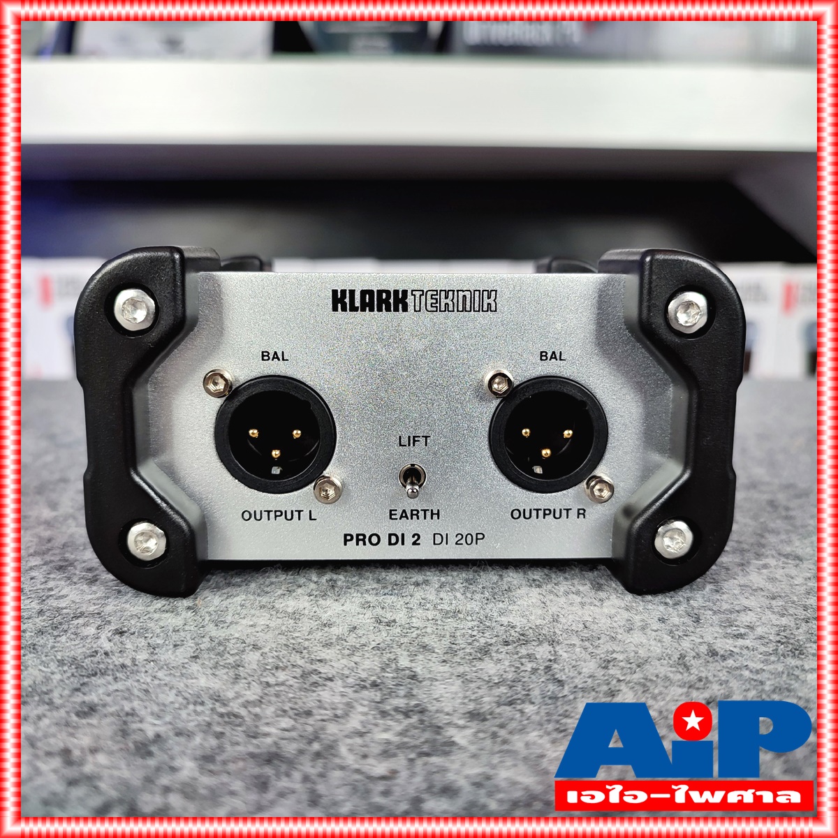KLARK TEKNIK Di-20P Passive Stereo Direct Box Di20P Di20 P Di 20 P DI BOX ไดเร็คบ๊อก +++