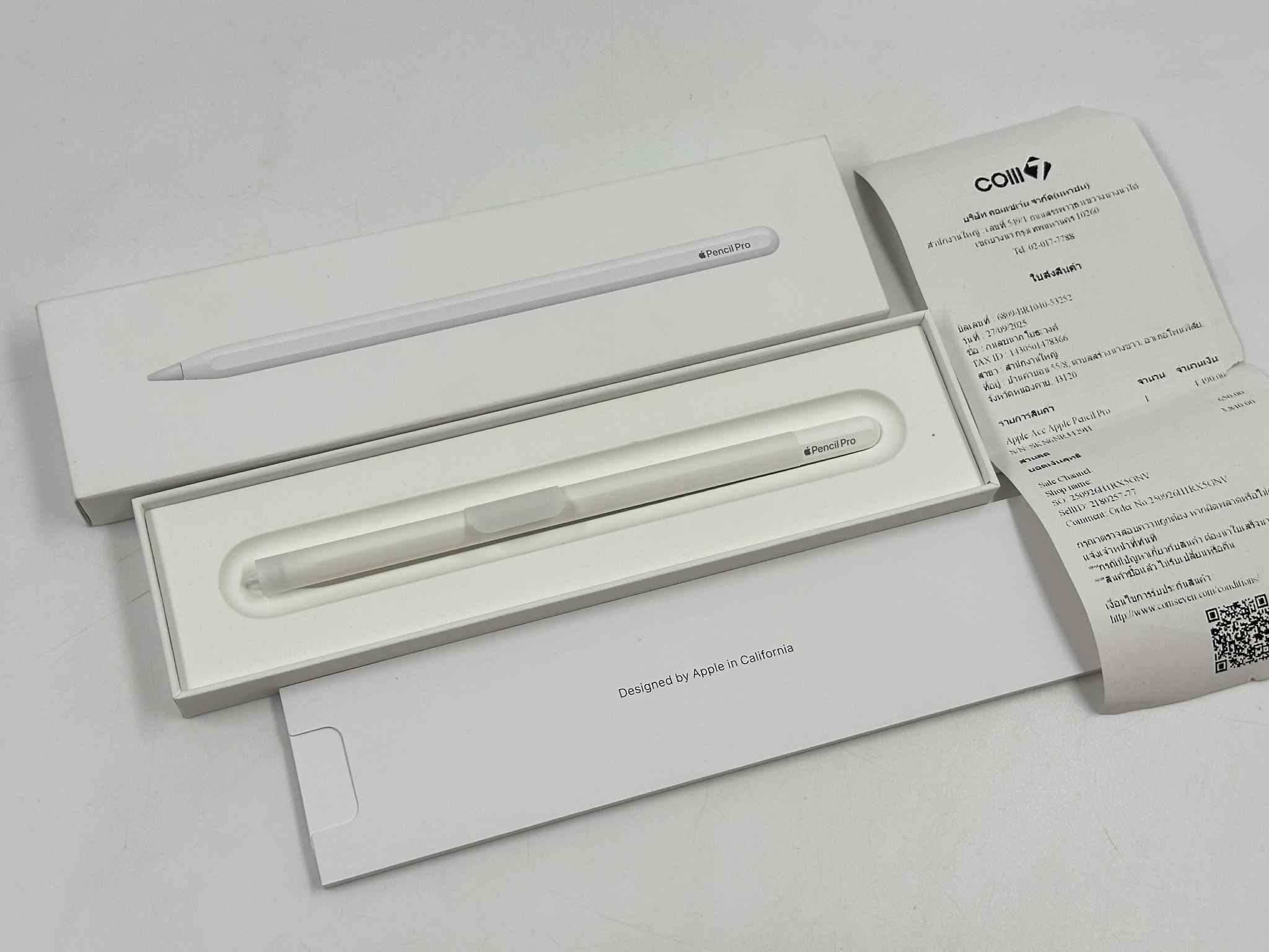 🍎 Apple Pencil Pro 🍎ปกศ 21/8/69 สภาพเหมือนใหม่