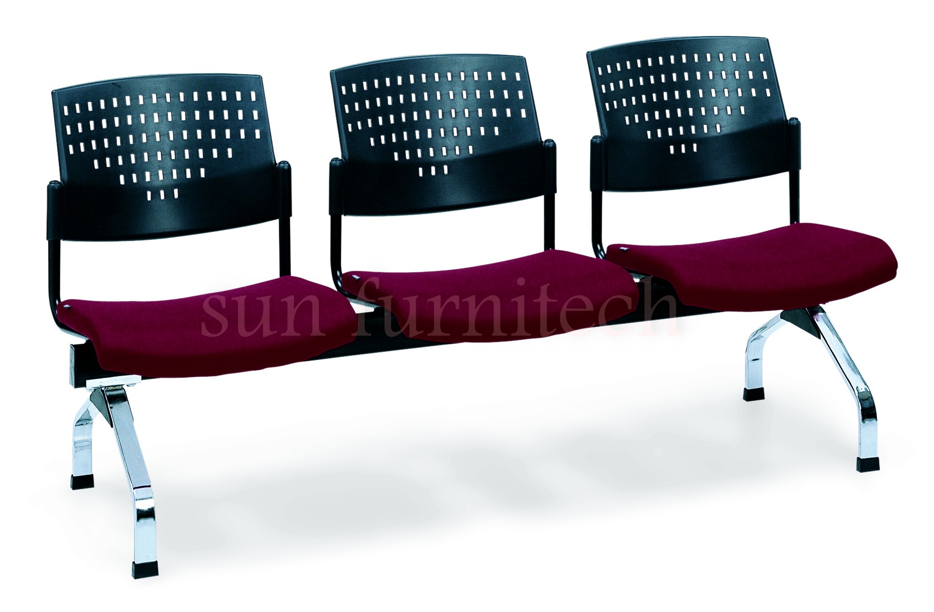 เก้าอี้แถว 3 ที่นั่ง ไม่มีท้าวแขน ยี่ห้ออาซาฮี (asahi) รุ่น LC 63