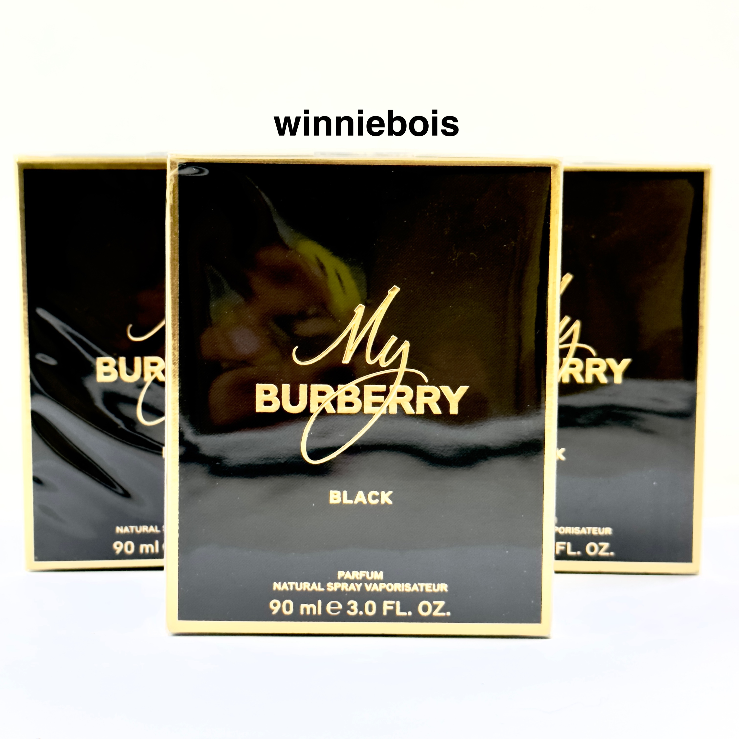 new package น้ำหอมแท้100% My Burberry Black EDP ปริมาณ 90 มล.