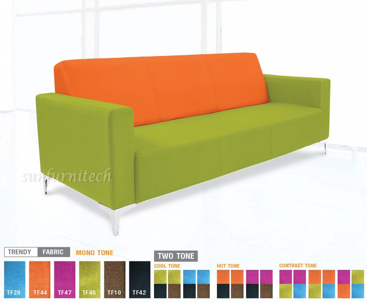 โซฟาเข้ามุม, โซฟารับแขก, โซฟาพักผ่อน, โซฟารับแขก 3 ที่นั่ง, โซฟา CUBIC III- 3 Seat Taiyo รุ่น SF-083