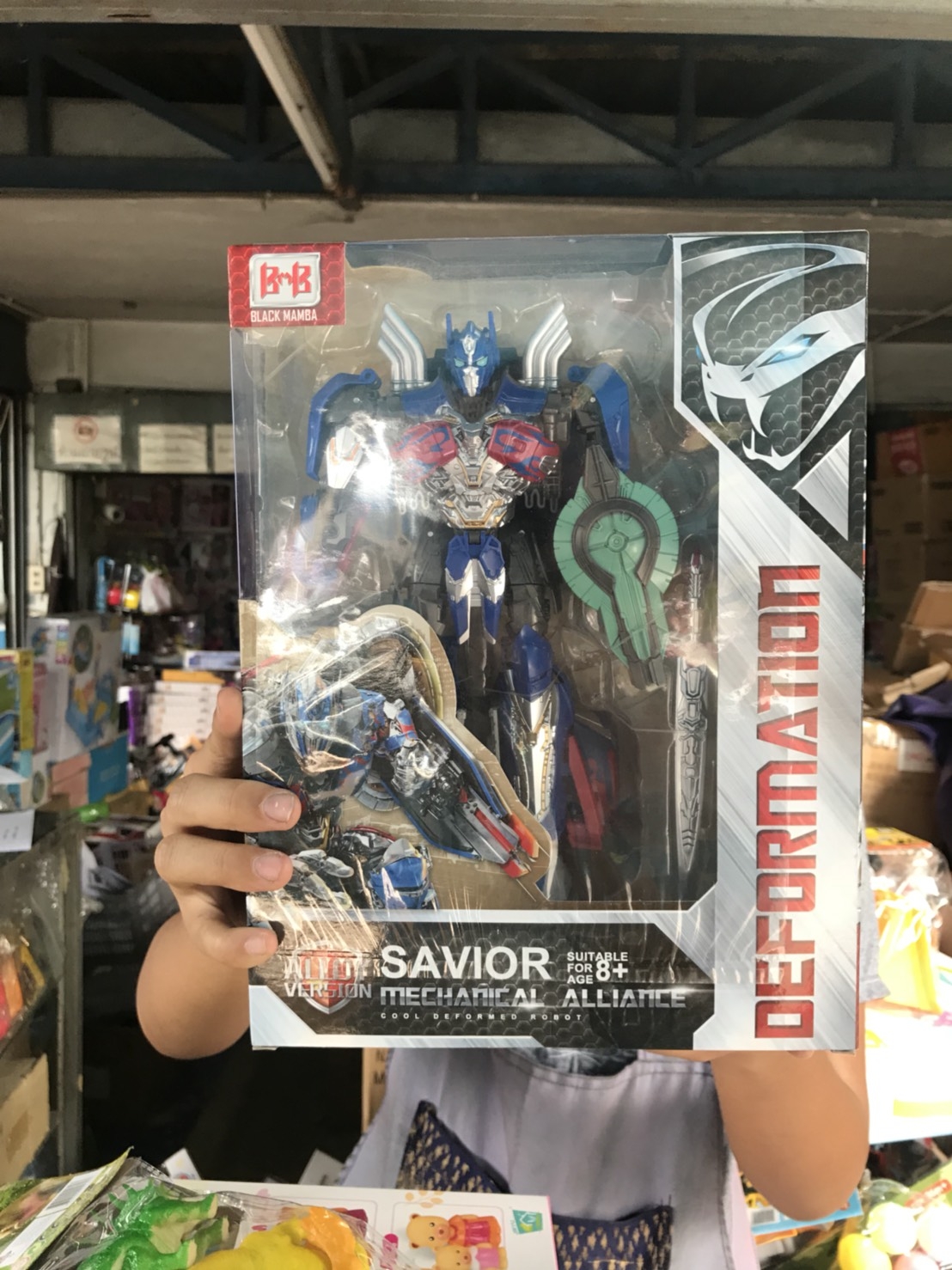 H8001-1 หุ่นแปลงร่างรถ ตัวละ