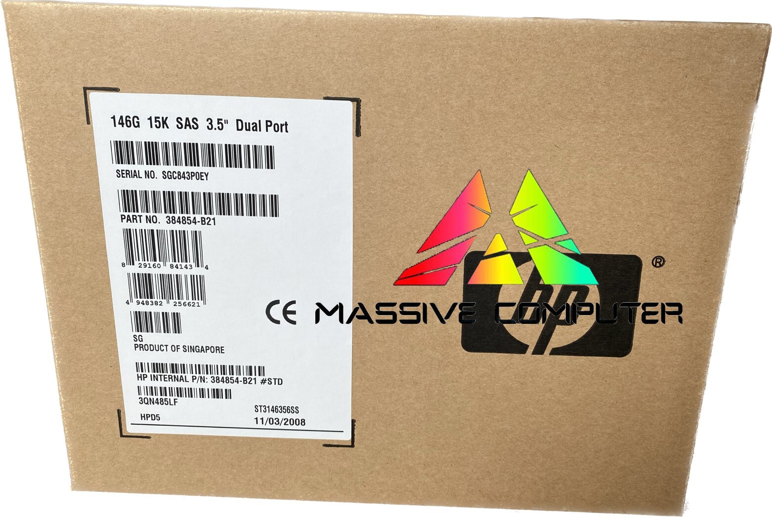 384854-B21 HP 146GB 15K RPM SAS 3.5INC DUAL PORT HOT-PLUG W/TRAY HDD ราคา ขาย ราคาถูก จำหน่าย