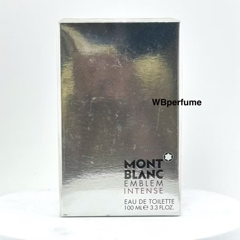 น้ำหอม แท้100% Mont blanc emblem intense edt 100ml. กล่องซีล
