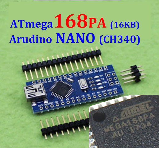 ATmega168pa 16KB Nano 3.0 Arduino Nano CH340
