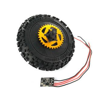SR4/SR5 Rear wheel with all parts assembled
