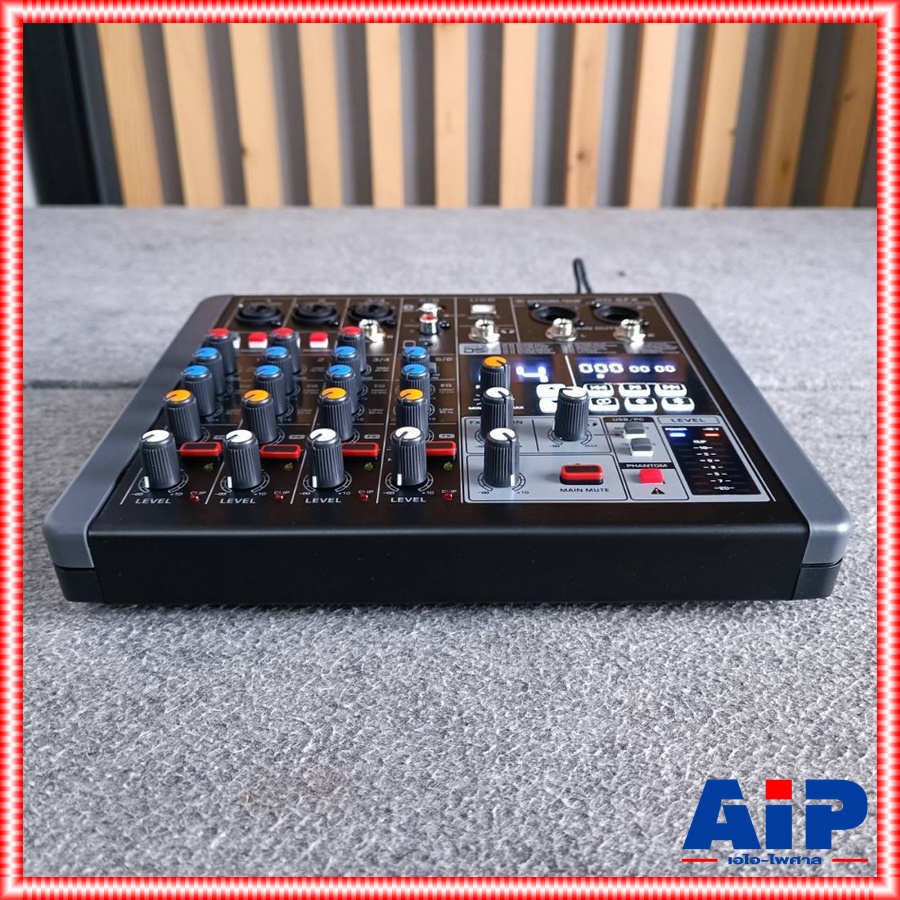 PROEUROTECH SD-6FX MIXER มิกซ์ มิกเซอร์ MIX เครื่องเสียง เครื่องปรับแต่งเสียง มิกซ์ PRO EUROTECH SD 6FX SD6FX เอไอ-ไพศาล