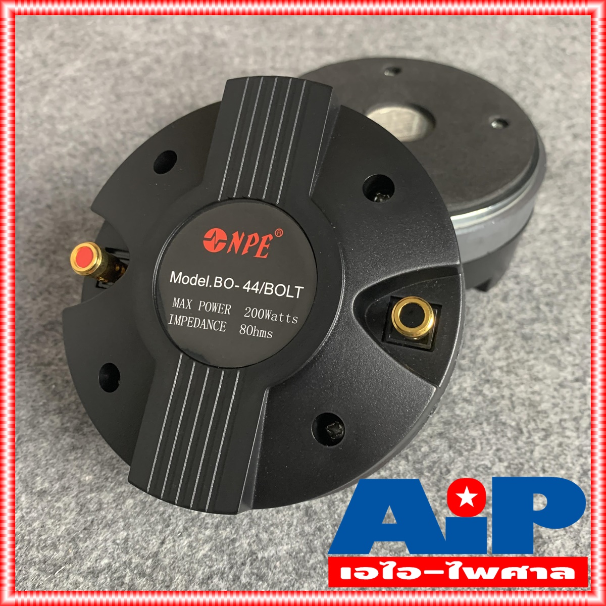 1ดอก NPE BO44 ไดร์เวอร์เสียงแหลม แบบแป้น BO-44 BO 44 ลำโพงเสียงแหลม ลำโพงแหลม ดอกลำโพง เสียงแหลม วอยซ์ 44mm