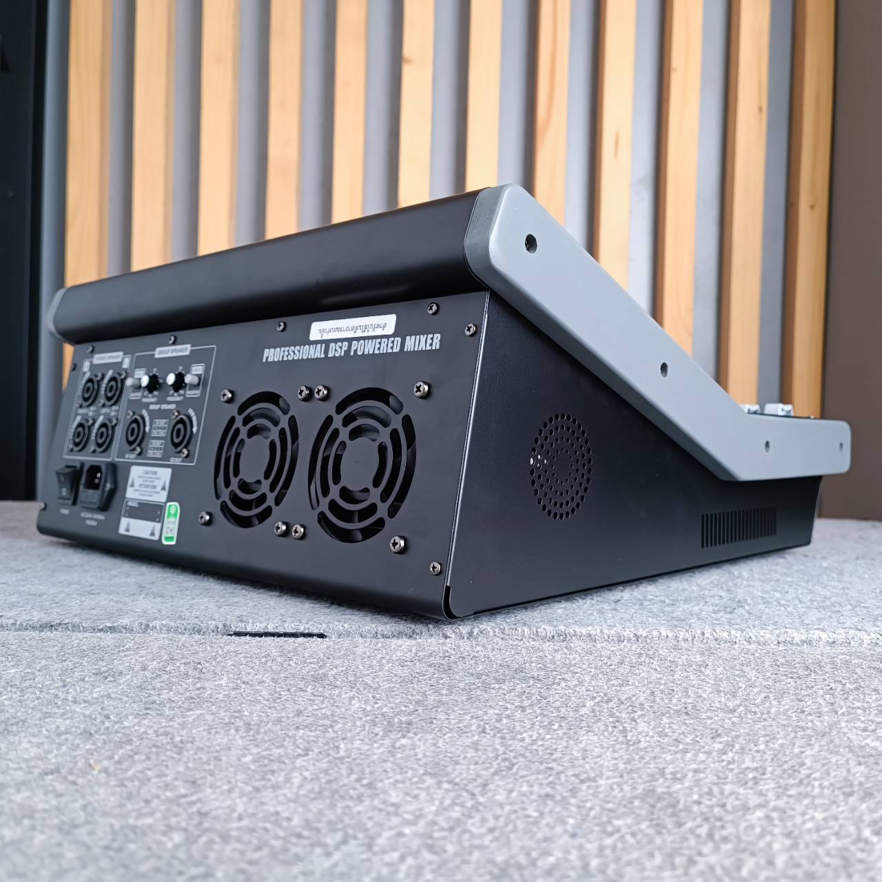 Ceflar MX-80 POWERMIXER 4CH เพาเวอร์ มิกซ์เซอร์ บูลทูธ เคฟลาร์ POWER MIXER รุ่น MX80 MX 80 เอไอ-ไพศาล