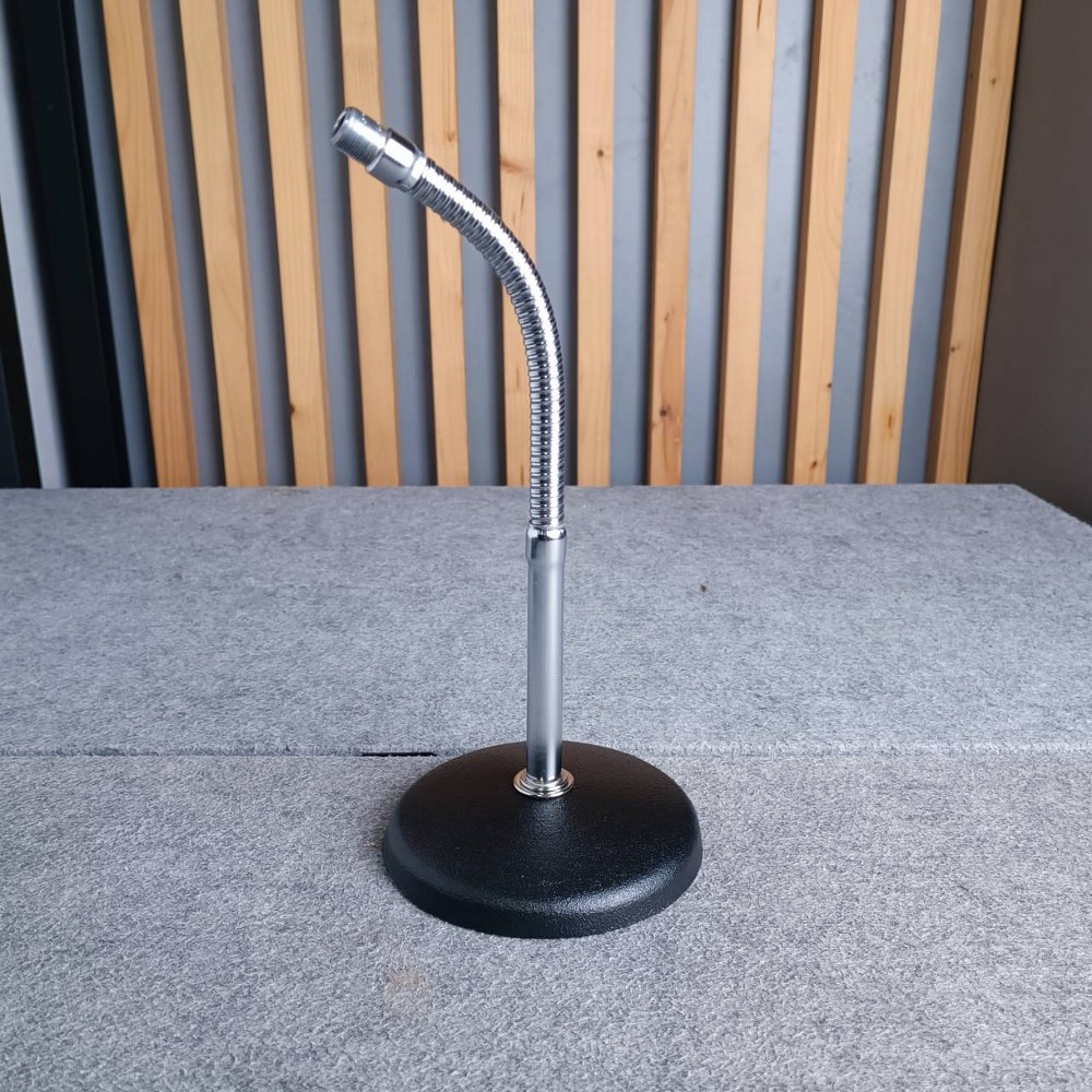 NTS D-100 ขาตั้งไมค์ตั้งโต๊ะ D 100 D100 ขาตั้ง ขาตั้งไมค์ ขาไมค์แกนตรง คออ่อนหมุนได้ เอไอ-ไพศาล