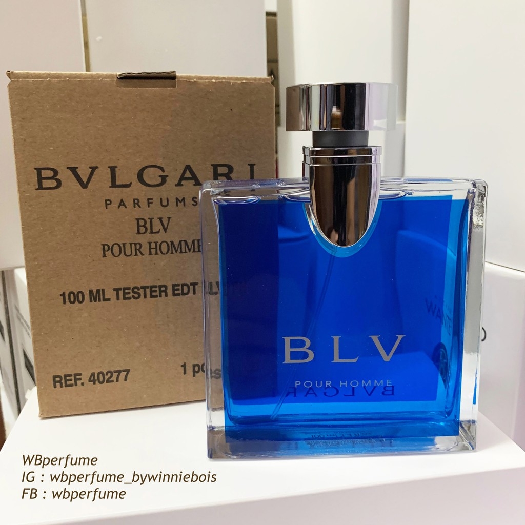 น้ำหอมแท้100% BVLGARI BLV Pour Homme EDT 100ml TESTER