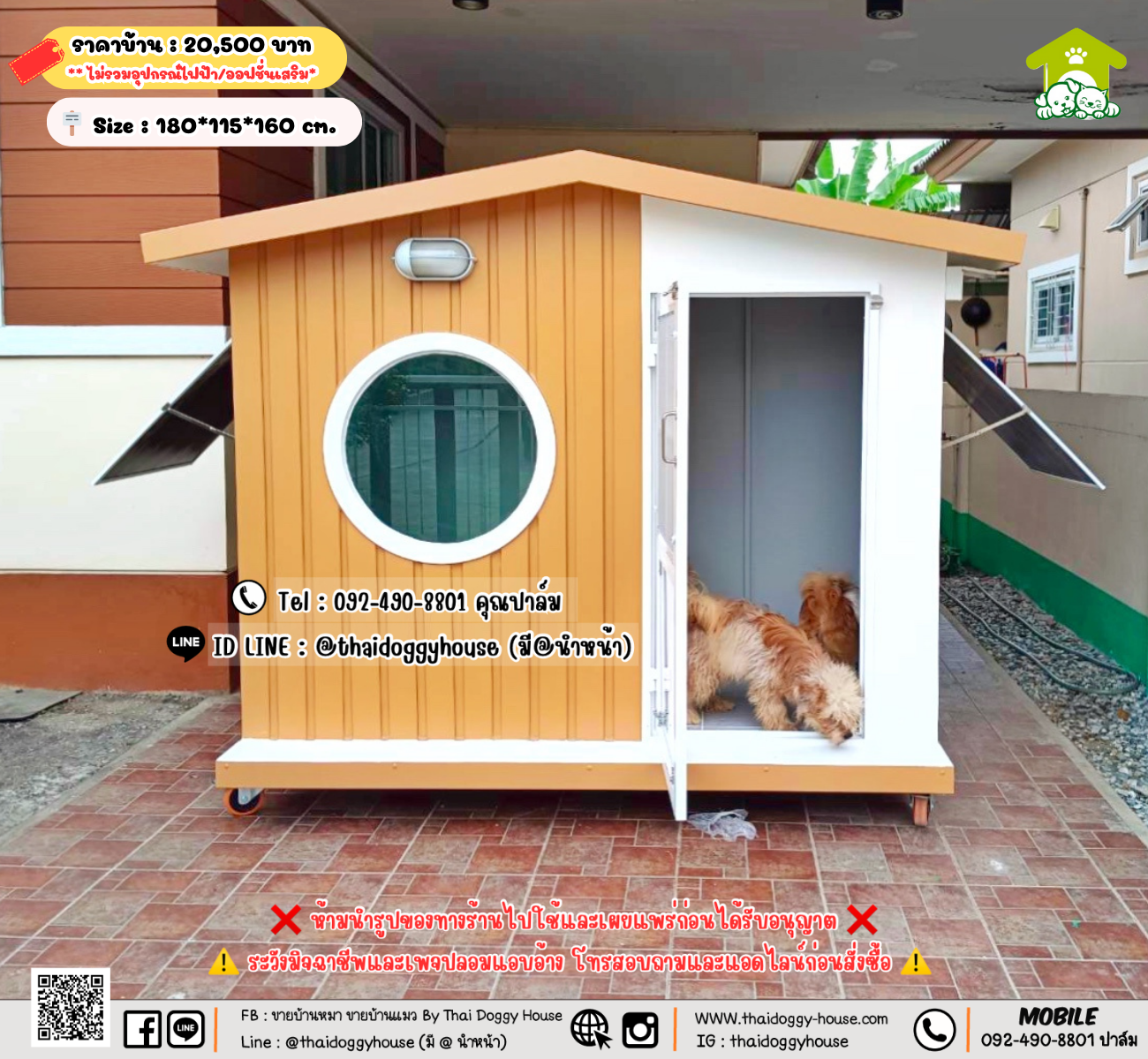 บ้านหมา บ้านแมว 𝐓𝐡𝐚𝐢 𝐝𝐨𝐠𝐠𝐲 𝐡𝐨𝐮𝐬𝗲