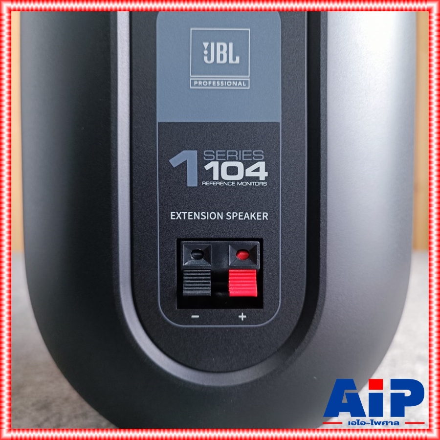 ตู้ลำโพงมอนิเตอร์สีดำ JBL control104B-BT มีบลูทูส 104 BT ตู้ลำโพงมอนิเตอร์สตูดิโอ ขนาด 4.5 นิ้ว 60 วัตต์ คลาส D +++