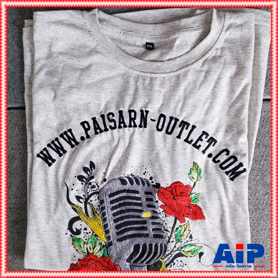 4ไซส์ให้เลือก เสื้อดอกไม้ PAISARN UOTLET Size S/M/L/XXL เสื้อยืด เสื้อยืดไพศาล เอไอ-ไพศาล