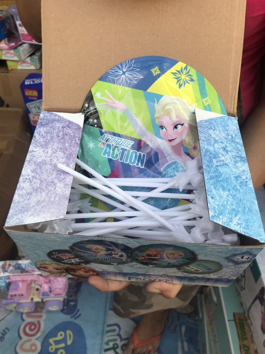 FZ9749 ของเล่นลูกโป่งบอลลูนโฟร่เซ่น ลิขสิทธิ์ถูกต้อง ยกกล่อง 24 ชิ้น